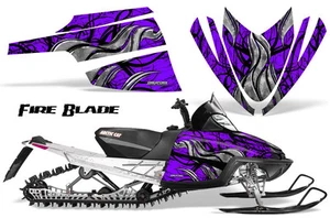ARCTIC CAT M CROSSFIRE SNOWMOBILE SLED GRAPHICS KIT WRAP CREATORX FBBPR - Picture 1 of 1