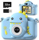 Hangrui Kids Camera, 20MP Kids Digital Dual Lens Camera with Silicone Case 2.0