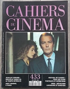 CAHIERS DU CINÉMA 433/JUIN 90/NOUVELLE VAGE/GODARD/ANDY WARHOL/CANNES/KANEVSKI - Bild 1 von 5