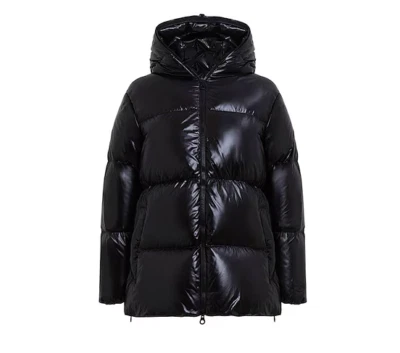 Duvetica Callia 冬季 Puffer 羽绒服,黑色,尺寸 IT 44 / US 8 — 第 1/4 张图片