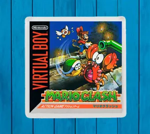 Mario Clash Japon Nintendo Virtuale Boy Fridge Magnet Magnete Frigorifero - Foto 1 di 1