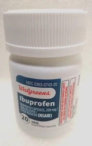 Walgreens ~Ibuprofen ~200mg ~20 Mini Capsules ~Exp. 11/25 - Picture 1 of 1
