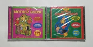 Kids Direct: Mother Goose / Favorite Camp Songs CD LOT (2000) -- NEW! SEALED!! - Foto 1 di 2