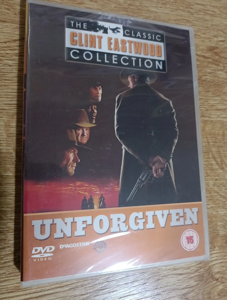 Unforgiven (1992) DVD Gene Hackman Clint Eastwood collec NEW SEALED DeAgostini - Image 1 of 2