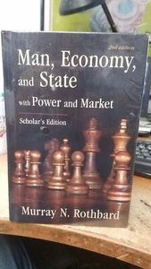 Man, Economy and State by Murray N. Rothbard Scholar's Edition Hardcover New - Imagen 1 de 4