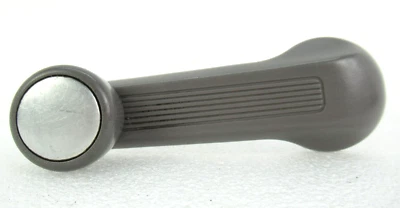 HONDA CIVIC ACCORD CRX DELSOL MANUAL WINDOW CRANK HANDLE KNOB GRAY CHROME - Image 1 of 4