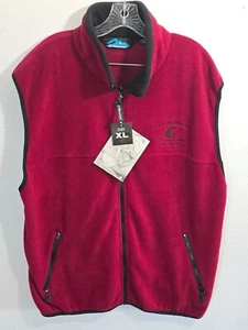 Gilet in Pile Tri-Mountain Uomo Escursione Panda Nuovo con etichette, X-Large, Logo Marrone/Nero - Foto 1 di 8