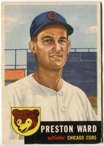 1953 Topps #173 Preston Ward Chicago Cubs - Picture 1 of 2
