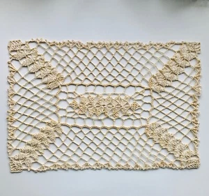 Vintage Boho Rectangular Placemats Set of 4 - Picture 1 of 4