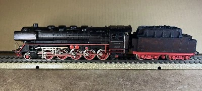 Märklin H0 /OO gauge G800 DB Locomotive with Tender Br 44 Black vintage runner - Image 1 of 4