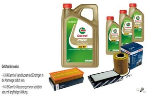 BOSCH Inspektionspaket 8 L Castrol EDGE FST 5W-30 LL für BMW 5er 520i - Bild 1 von 10