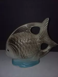1950's MCS Brazil Ceramic Angel Fish Figurine - Picture 1 of 8