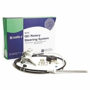 SeaStar SS13709 Safe-T QC Rotary 9ft Outboard Steering Kit Teleflex - Picture 1 of 1
