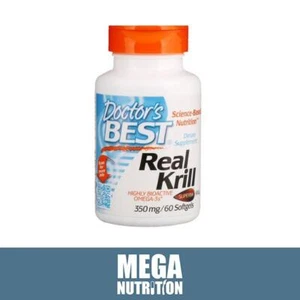 Superba Real Krill Oil 350mg 60 Capsules | Non-GMO Omega Fish Oil | Astaxanthin - Picture 1 of 2