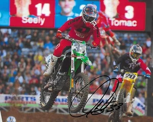 Josh Grant supercross motocross signed autographed 8x10 photo COA proof - Picture 1 of 2