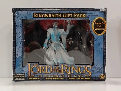 El Señor de los Anillos El Retorno del Rey Espectro del Anillo Paquete de Regalo Conjunto de Figuras de Juguete NUEVO Foto 1 de 4