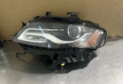✅2009 2010 2011 2012 Audi A4 S4 Headlight Left  Driver OEM Xenon HID #721 - Image 1 of 4