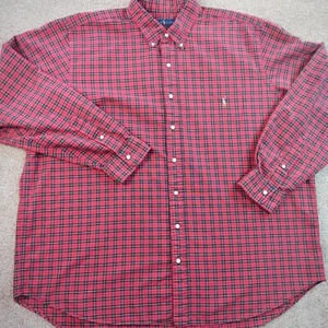 Ralph Lauren Herren Größe 2XB kariert Langarm Knopfleiste Shirt - Bild 1 von 11