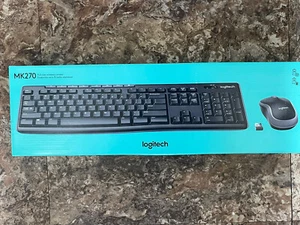 Logitech MK270 Wireless Keyboard and Mouse Combo (920-008813) NIB - Picture 1 of 2