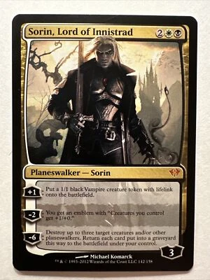 MtG Sorin, Lord of Innistrad (Dark Ascension) - Image 1 of 4