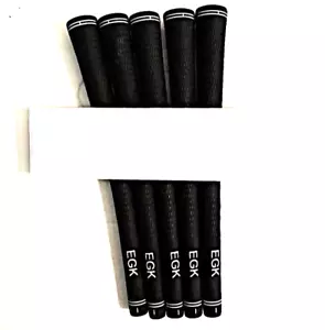 EGK VOLT SCHWARZE GOLFGRIFFE 5ER-PACK MIT/STREIFEN, STANDARDGRÖSSE, 0,600" KERN - Bild 1 von 5