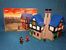 Lego 3739 Castle My Own Creation Blacksmith Shop 100% Complete 2 Figures 
