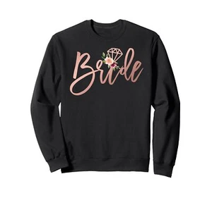 Wedding Shower for Future Mrs Bride to be from Groom Floral Sweatshirt - Picture 1 of 1