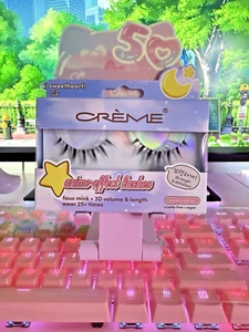 The Creme Shop Faux Mink 3D Anime Effect False Fake Eye Lashes Volume Length - Picture 1 of 11