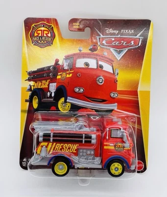 DISNEY PIXAR CARS - RACE AND RESCUE - RED - FIRE TRUCK -NEW FOR 2025 - SEALED Foto 1 de 2