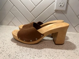 Rare Size 11 /42 Vintage 1980s Candies Original Sandals High Heels Slides Sexy - Picture 1 of 13