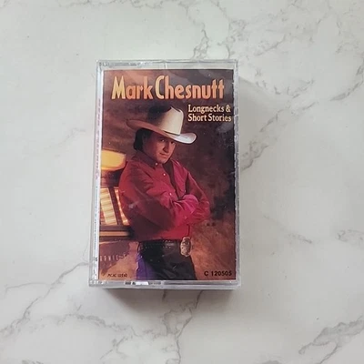 Mark Chesnutt, Longnecks & Short Stories BRAND NEW 1992 Cassette Tape, FAST SHIP - Image 1 of 4