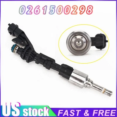 New Fuel Injector For Land Rover LR4 Range Rover Sport Jaguar XF XJ 0261500298 - Image 1 of 4
