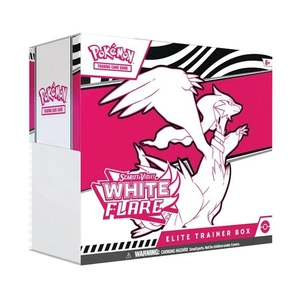 Pokemon Escarlata y Violeta Blanco Flare Elite Caja Entrenador - Imagen 1 de 1