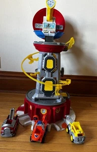 Paw Patrol Mighty Pups Super Paws Aussichtsturm Spielset - funktioniert - leuchtet - Bild 1 von 12