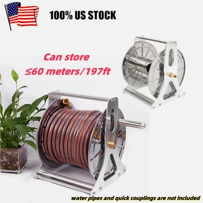 Soporte de manguera de jardín independiente soporte de manguera de agua organizador de estante de manguera de tierra Foto 1 de 4