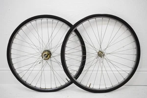 1950 STURMEY ARCHER ASC 3 SPEED FIXED HUB, DUNLOP, GB, VINTAGE LAUFRADSATZ - 26" - Bild 1 von 9