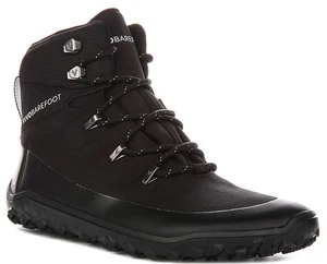 Vivobarefoot Traqueur Textile Randonnée Cheville Bottes Hommes en Noir 7 - 12 - Imagen 1 de 6
