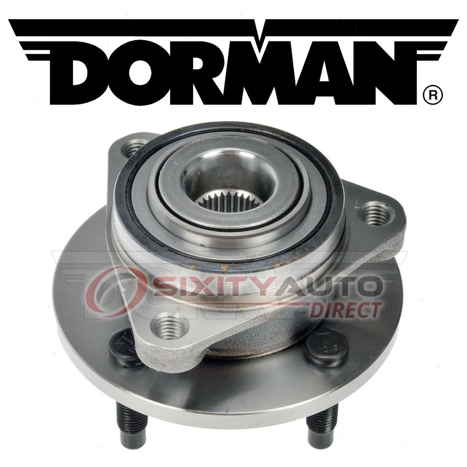 Dorman Front Wheel Bearing Hub Assembly for 2005-2006 Pontiac Pursuit qq - Imagem 1 de 4