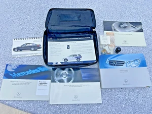 2006 MERCEDES CLK CLASS OWNERS MANUAL CABRIOLET 350 500 55 AMG FULL OEM SET A+ - Bild 1 von 13