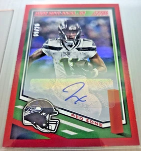Jaxon Smith-Njigba 2025 Score Red Zone Autogramm # 185 (#D 9/20) - Bild 1 von 1