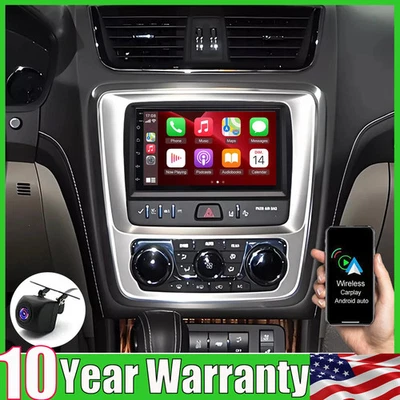 7'' Stereo Radio GPS For GMC Acadia Chevrolet Traverse Buick 2013-17 Android 14 Foto 1 de 4