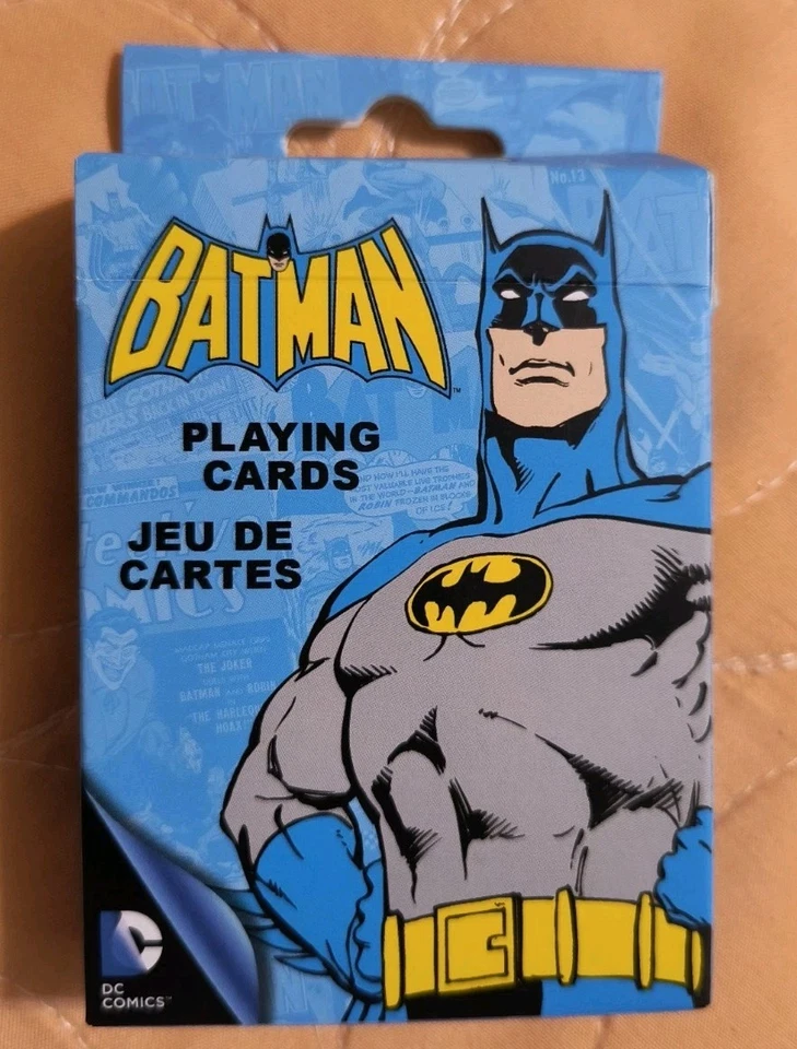 Aquarius DC Comics Retro Batman Themed Playing Cards Deck