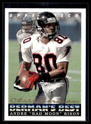 1993 Upper Deck Andre Rison Atlanta Falcons #440 - Image 1 of 2