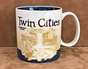 Taza de café Starbucks ~ Twin Cities 2009 Global Icon Collectors Series 16 OZ - Imagen 1 de 5
