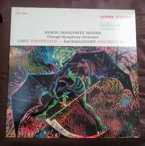 Janis / Reiner - Liszt Todtentanz LP ~ 1S/1S Orig ~ RCA Living Stereo LSC-2541 - Bild 1 von 4