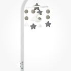 Snuz Mobile - Soft Baby Cot Mobile for SnuzPod and SnuzKot with Stars - White