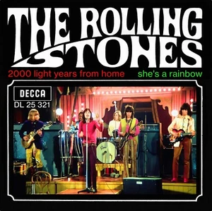 Repro Photo THE ROLLING STONES She's A Rainbow DECCA 7" Single Size 18x18cm - Picture 1 of 1