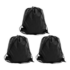  3 Pcs Laundry Bag Cotton Thread Waterproof Hiking Backpack Sports