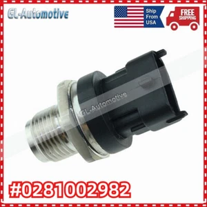 NUEVO sensor de presión de inyección de combustible 0281002982 para Jeep Grand Cherokee 2014 3,0 L - Imagen 1 de 5