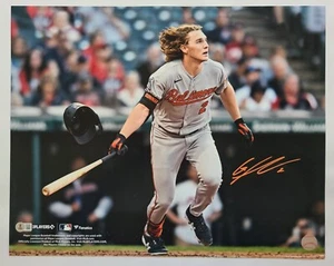 Gunnar Henderson Signed Auto 16x20 Photo BAS Witness Hologram Orioles - Picture 1 of 4